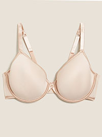 ALMOND Padded Underwired Light As Air Spacer Bra - Size 32 to 36 (A-B-C-DD-E)