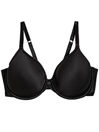 M&5 BLACK Light As Air Padded Underwired Spacer Bra - Size 32 to 42 (B-C-D)