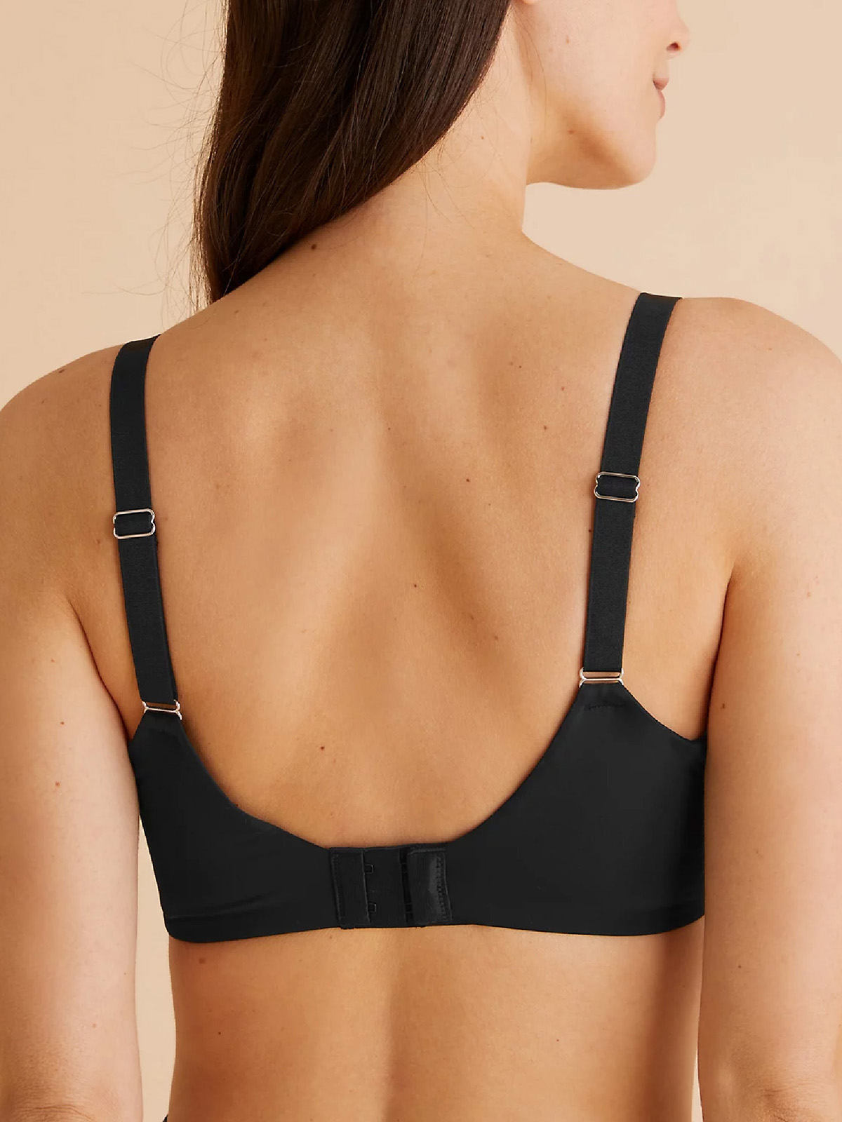 Marks and Spencer M&5 BLACK Embrace Embroidered Underwired Full Cup