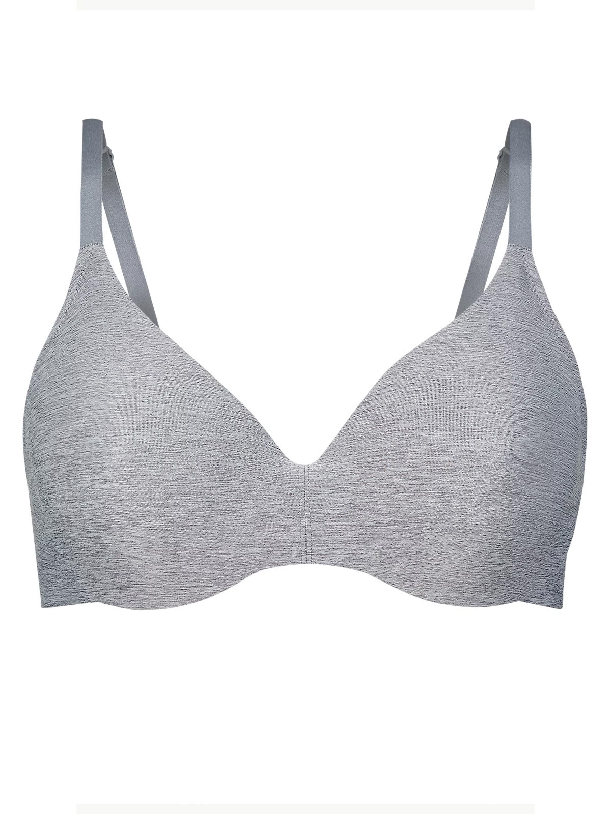 Marks and Spencer - - M&5 GREY-MARL Flexifit Smoothing Underwired Full ...