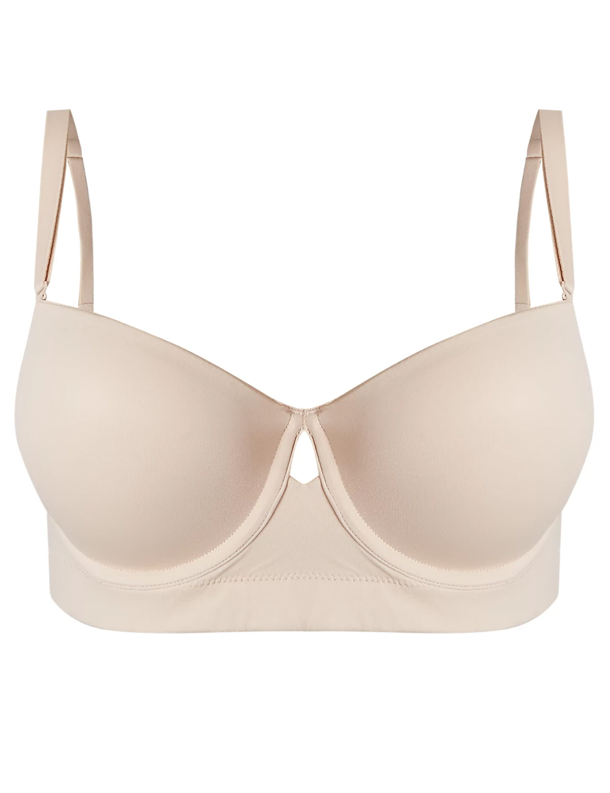 Marks and Spencer M&5 ALMOND Low Back Padded Multiway Strapless Bra
