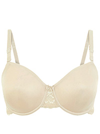 M&5 BEIGE Non-Padded Strapless Bra - Size 32 to 42 (A-B-C-D)