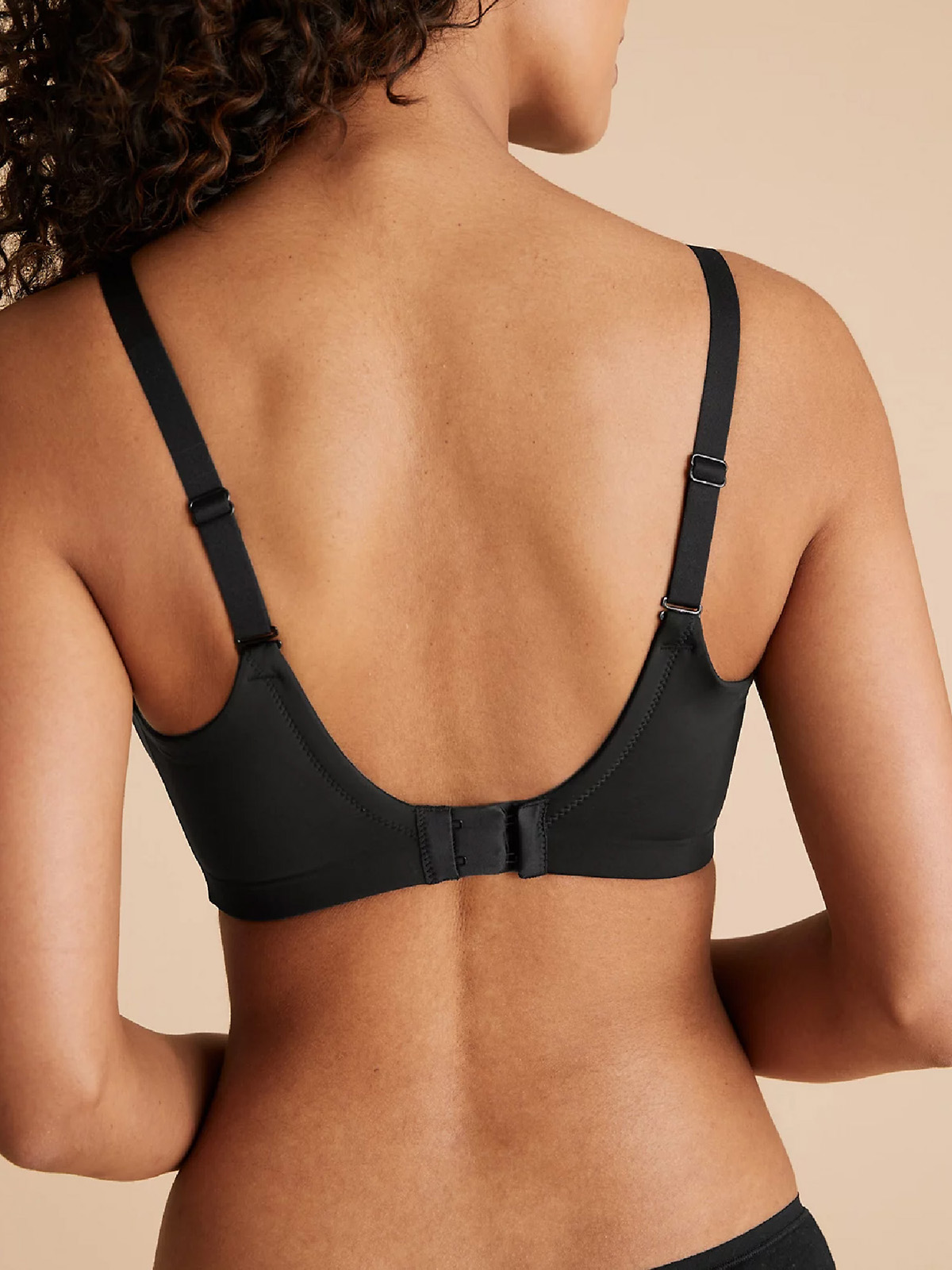Marks and Spencer M&5 BLACK Flexifit NonWired Full Cup Bra Size