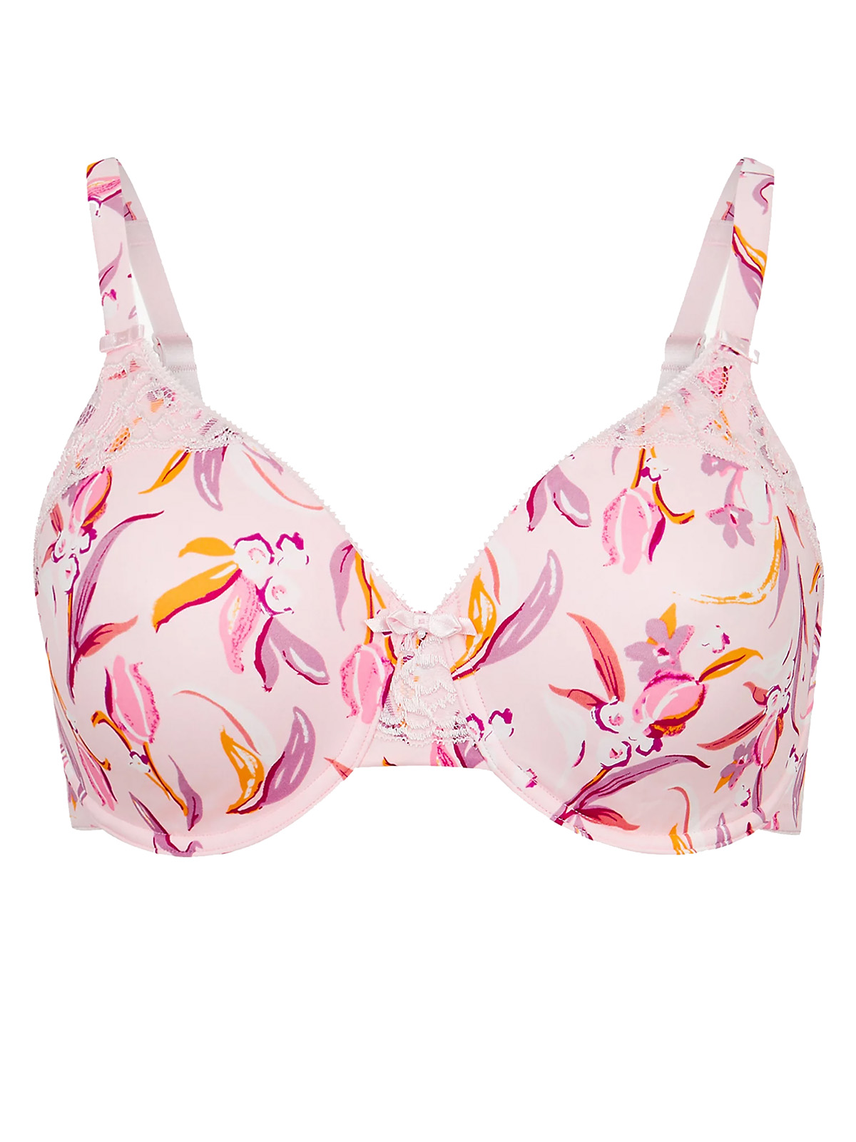 Marks and Spencer M&5 PINK Smoothing NonPadded Minimiser Full Cup