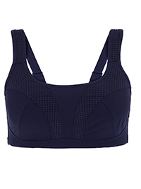 NAVY High Impact Non-Wired Sports Bra - Size 32 to 42 (A-B-C-D-DD-E-F-G-GG)