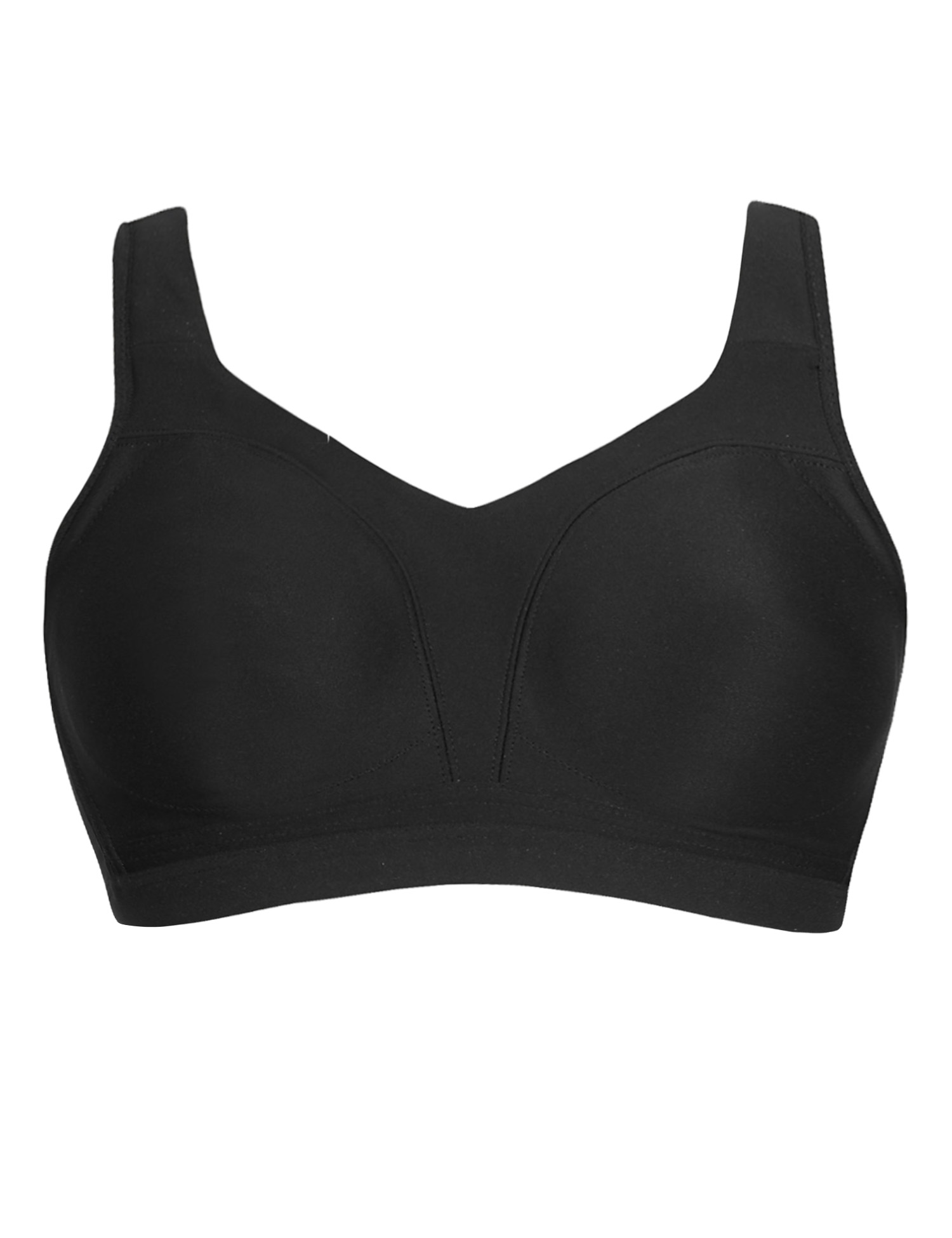 Marks and Spencer - - M&5 BLACK Extra High Impact Sports Bra - Size 36 ...