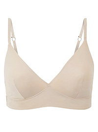ALMOND Body Smoothing Non-Wired Bralette - Size 32 to 38 (A-B-C-D-DD-E)