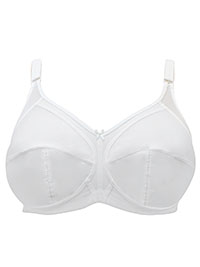 M&5 WHITE Total Support Non-Wired Full Cup Bra - Size 34 to 40 (B-C-D-DD)