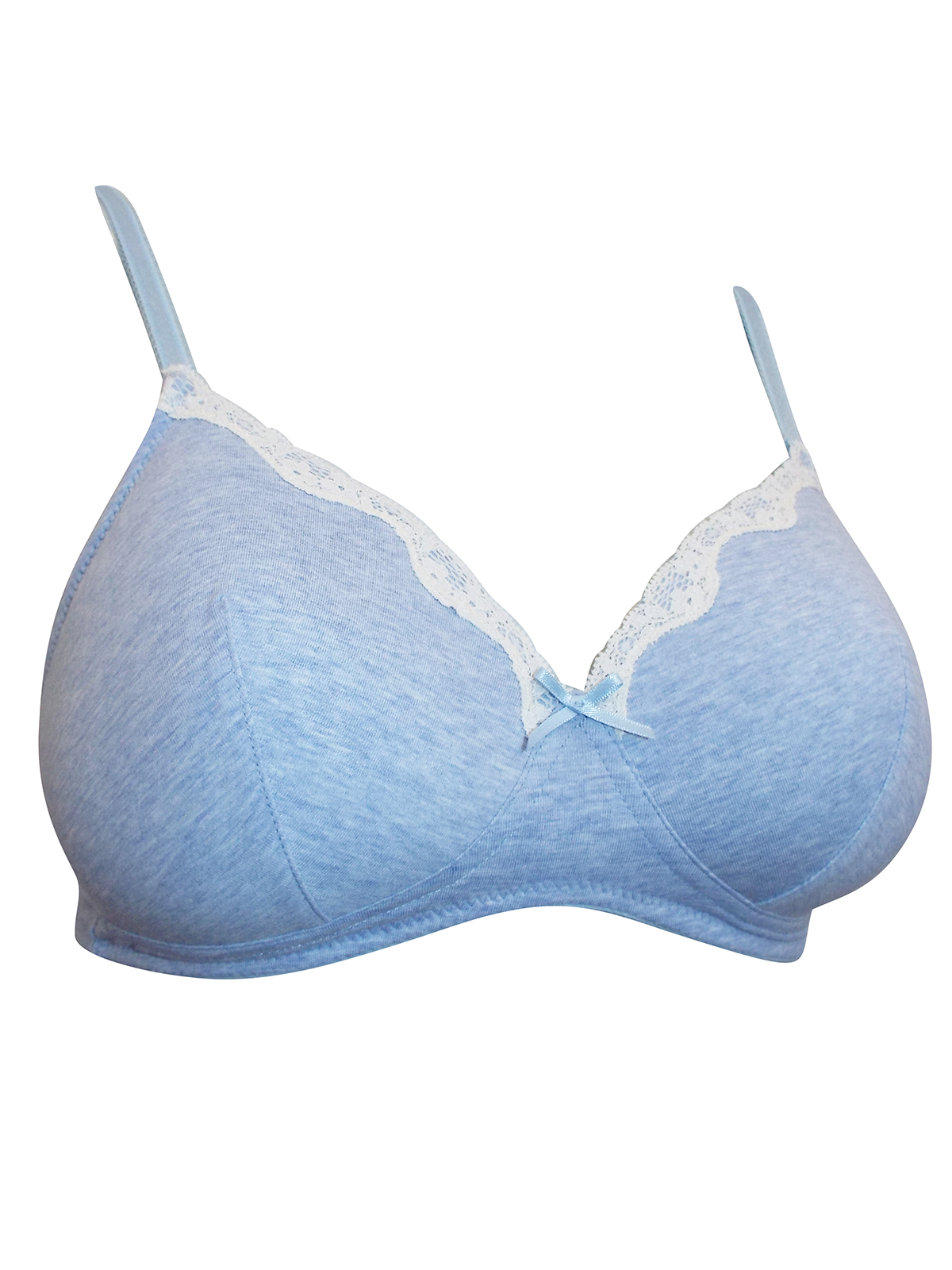 New Ex M&S All-Over Fleur Lace Underwired Non Padded Bra Sizes 32-42 A-E Blue 