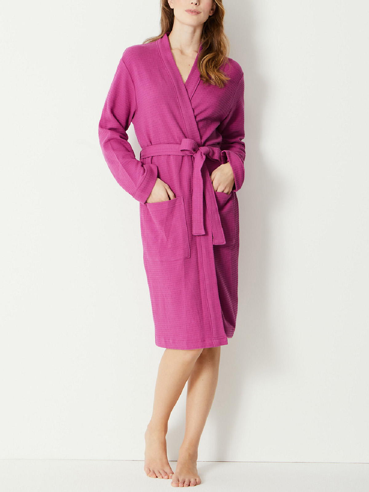 marks and spencer waffle robe