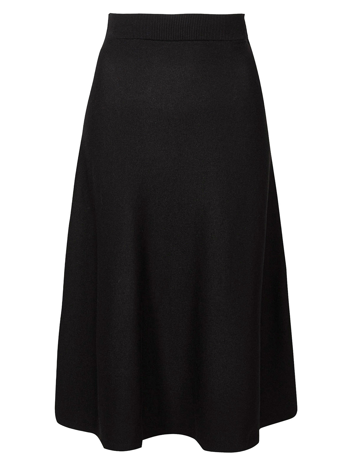 Marks and Spencer - - M&5 BLACK Knitted Full Skirt - Size 8 to 10
