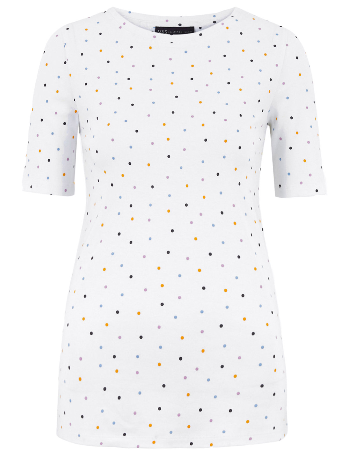 marks-and-spencer-m-5-multi-pure-cotton-polka-dot-regular-fit-t