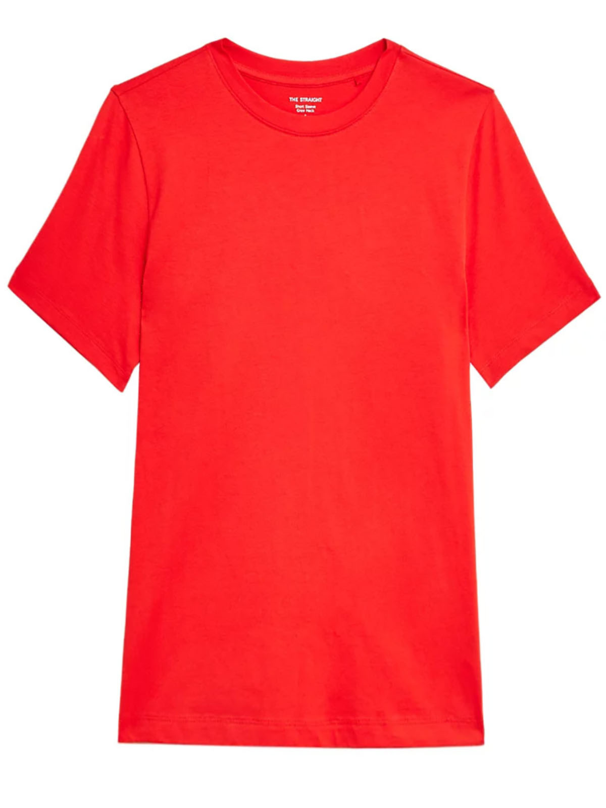 TOMATO Pure Cotton Straight Fit T-Shirt - Size 6 to 22 image.