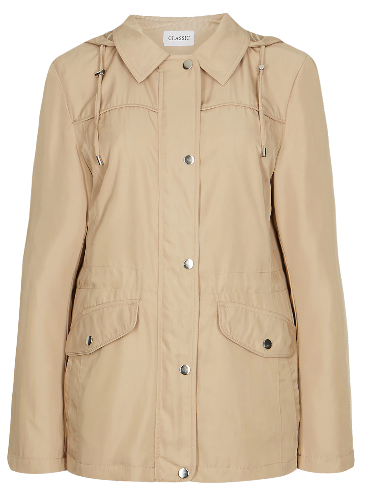 Marks and Spencer M&5 NEUTRAL Harrington Anorak Jacket with