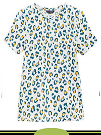 GOLD Cotton Rich Printed fitted T-Shirt - Size 8 to 24