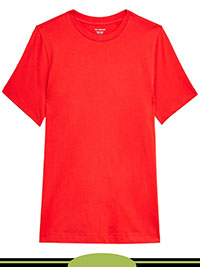 TOMATO Pure Cotton Straight Fit T-Shirt - Size 6 to 24