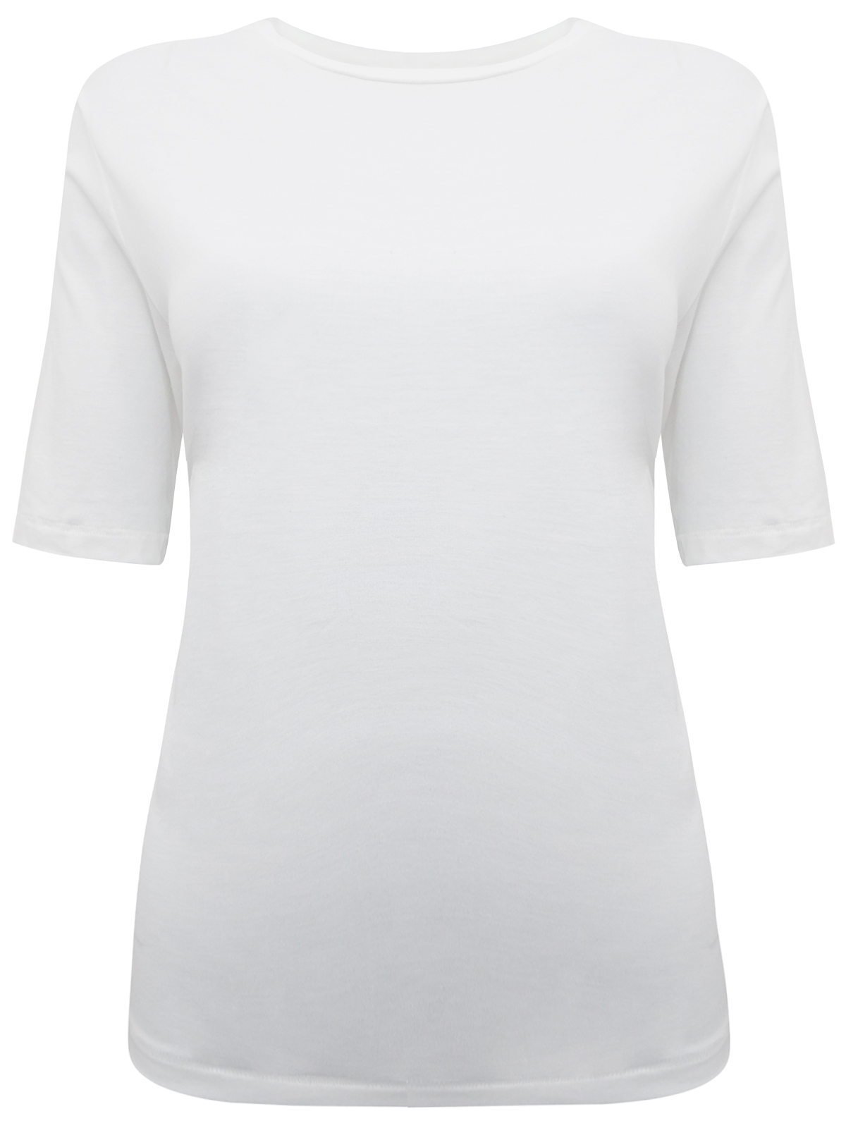 Marks and Spencer - - M&5 SOFT-WHITE Half Sleeve T-Shirt - Size 12 to 22