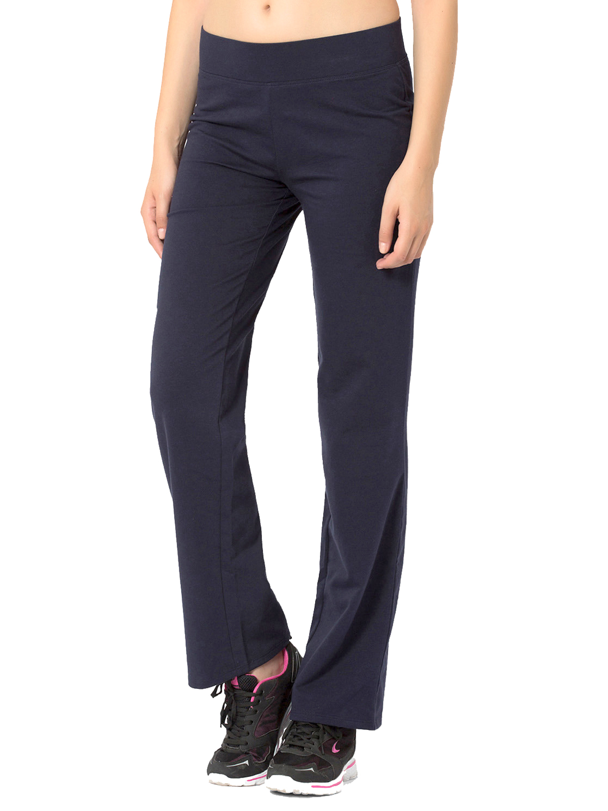Marks and Spencer - - M&5 NAVY Stretch Cotton Knit Straight-Leg Jogger ...