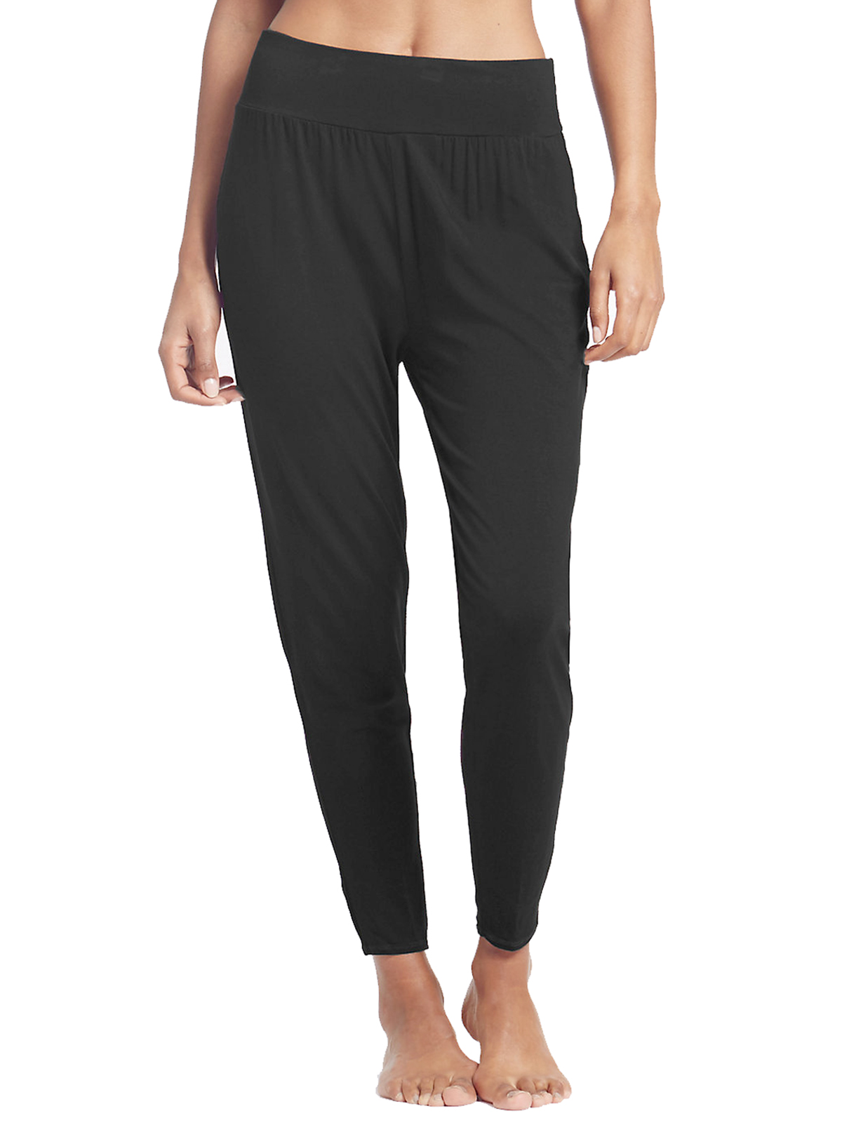 Marks and Spencer - - M&5 BLACK Cool Comfort Quick Dry Yoga Bottoms ...