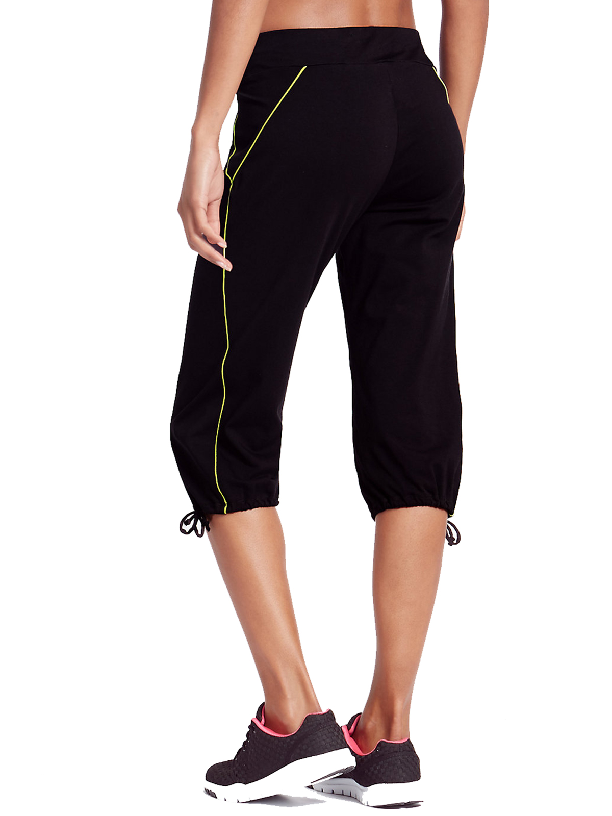 Marks and Spencer M&5 BLACK Cotton Rich Cropped Leggings Size 6 to 20