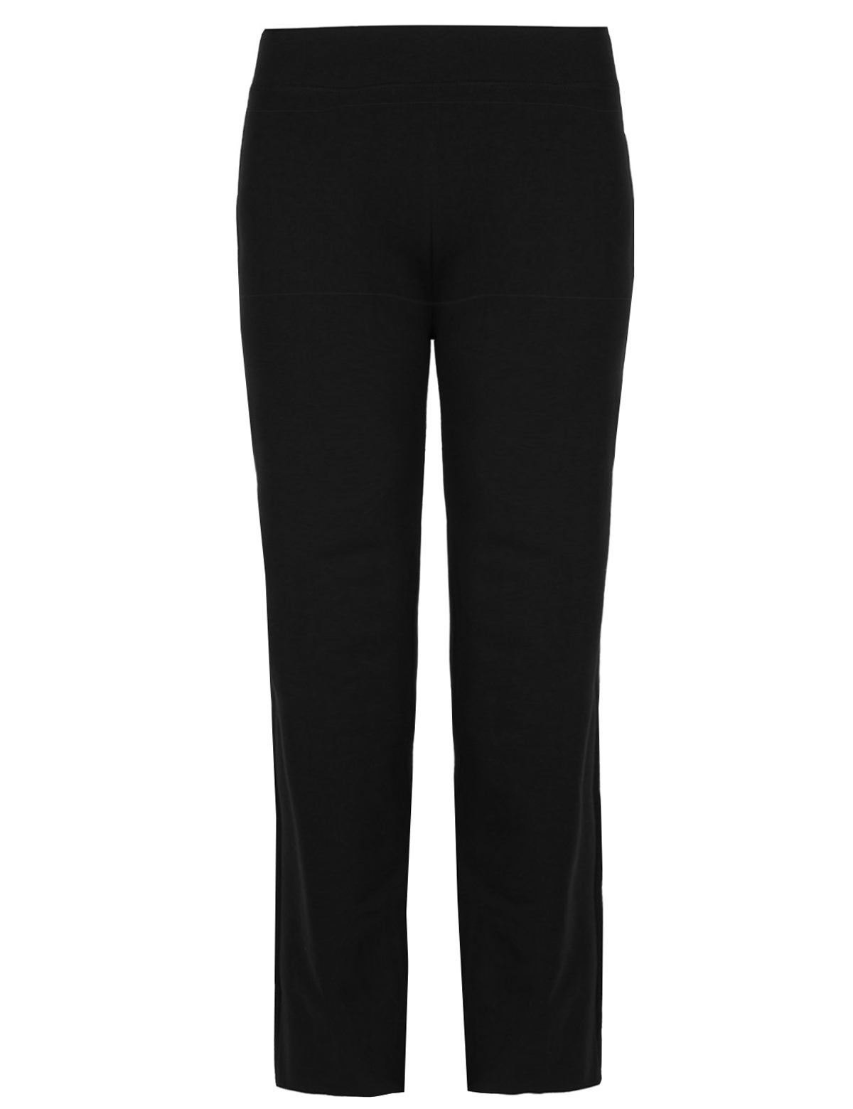 Marks and Spencer - - M&5 BLACK Cotton Rich Straight Leg Joggers - Size ...