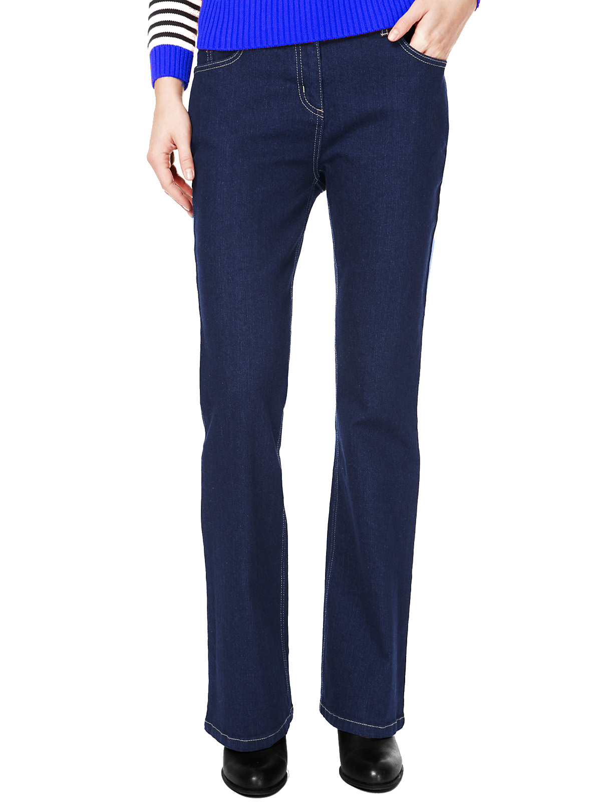 marks and spencer boot cut jeans