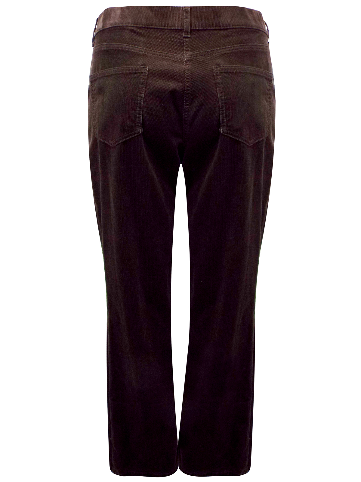 marks-and-spencer-m-5-brown-cotton-rich-cord-straight-leg-trousers-size-22