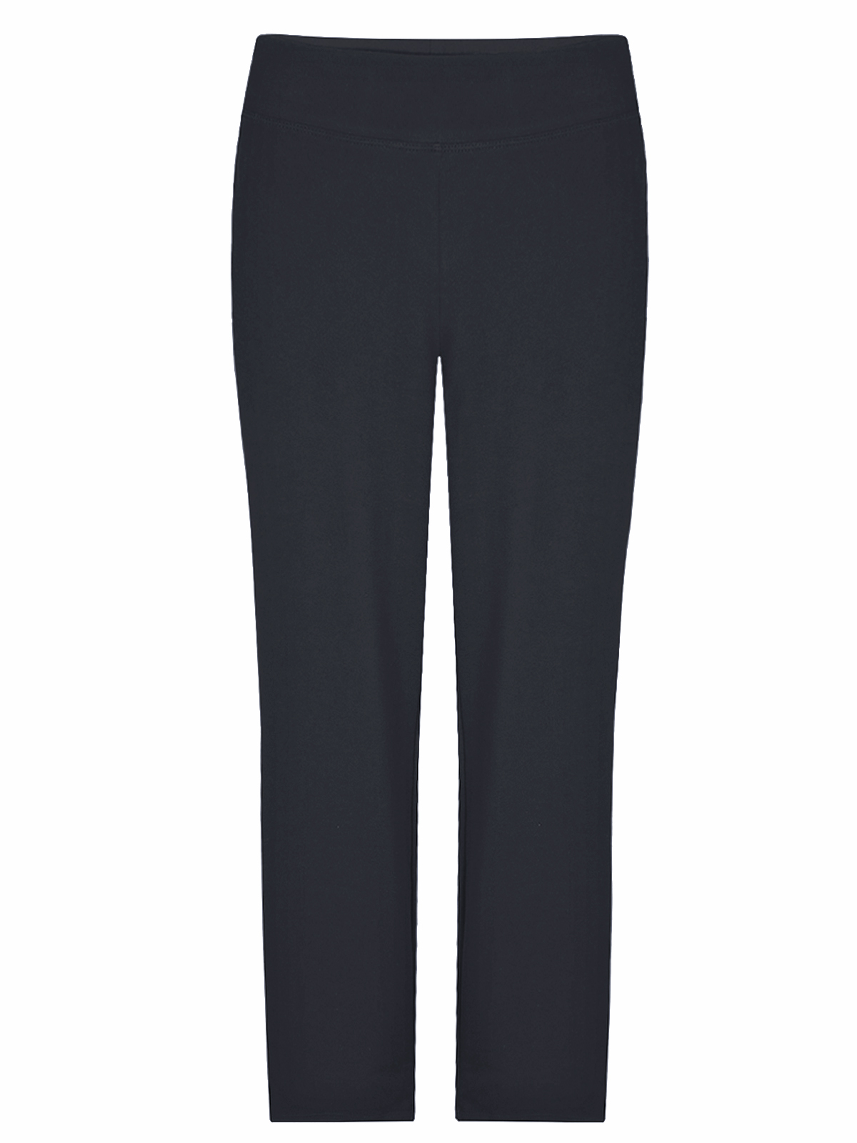 Marks and Spencer - - M&5 BLACK Stretch Cotton Rich Straight-Leg ...