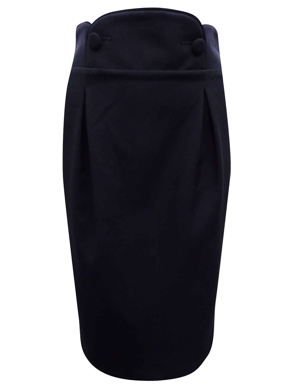 Marks and Spencer - - M&5 BLACK High Waist Pencil Skirt - Size 8 to 16