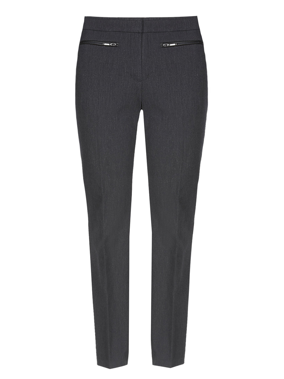 Marks and Spencer - - M&5 NAVY Zipped Pocket Slim Flare Bootleg ...