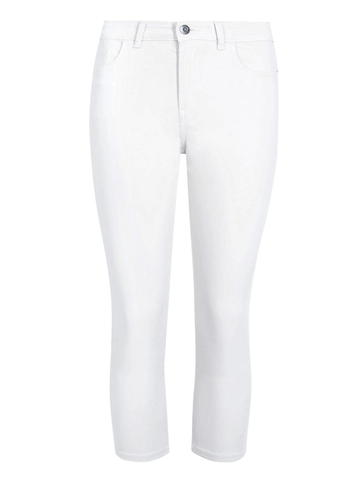 Marks and Spencer - - M&5 SOFT-WHITE Super Skinny Cropped Denim Jeans ...