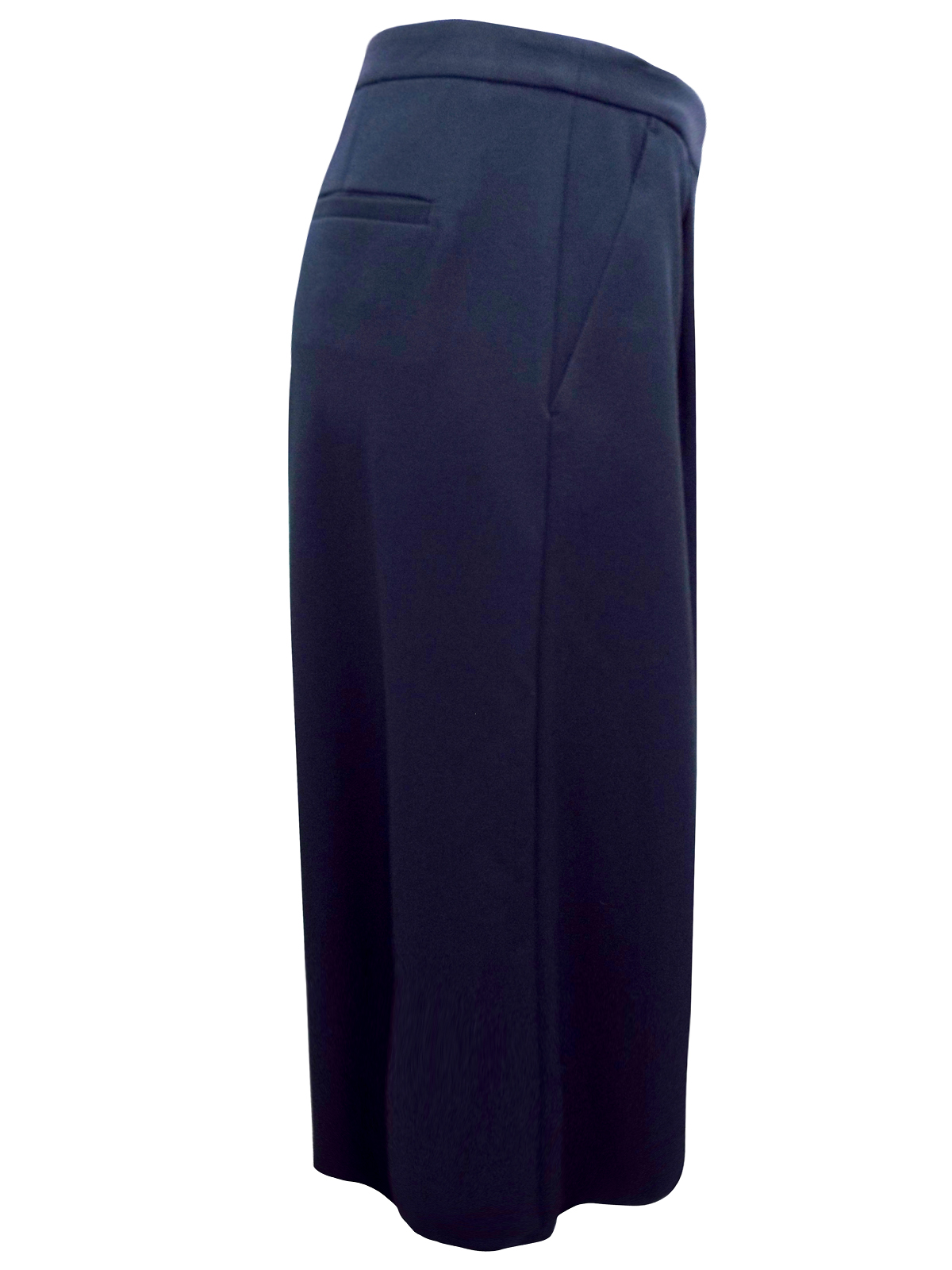 Marks and Spencer - - M&5 NAVY Pleated Front Wide Leg Culottes - Size 6 ...