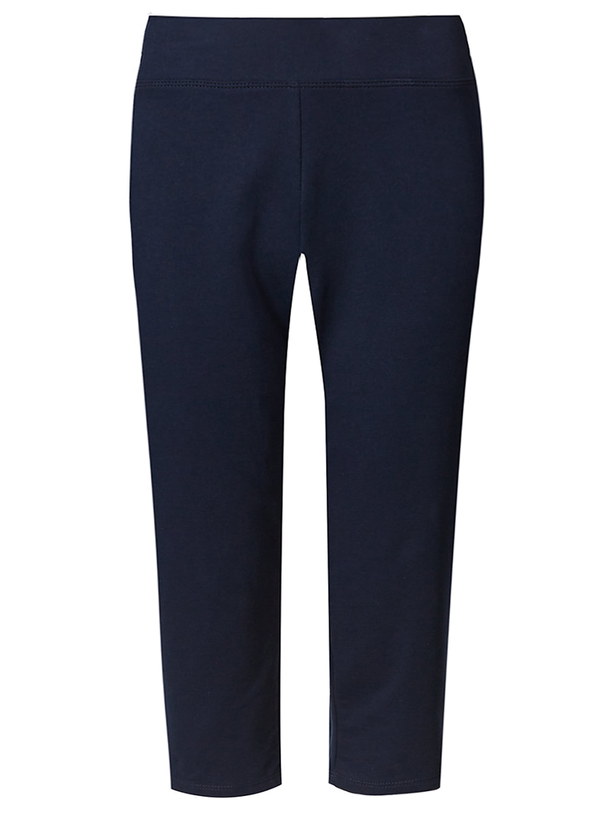 Marks and Spencer - - M&5 NAVY Cotton Rich Cropped Leggings - Size 10 to 14