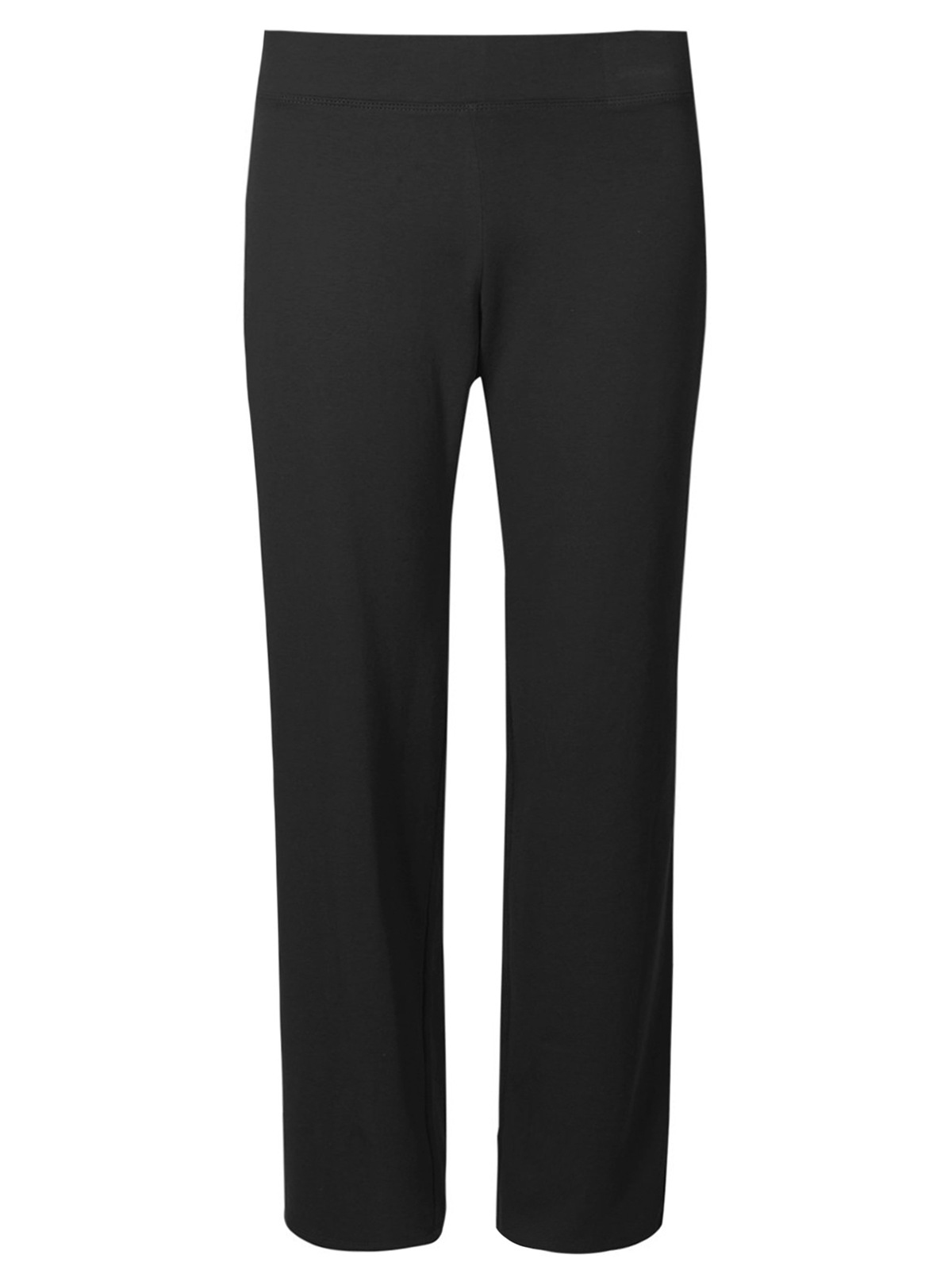 Marks and Spencer - - M&5 BLACK Cotton Rich Stay New Jogger Bottoms ...