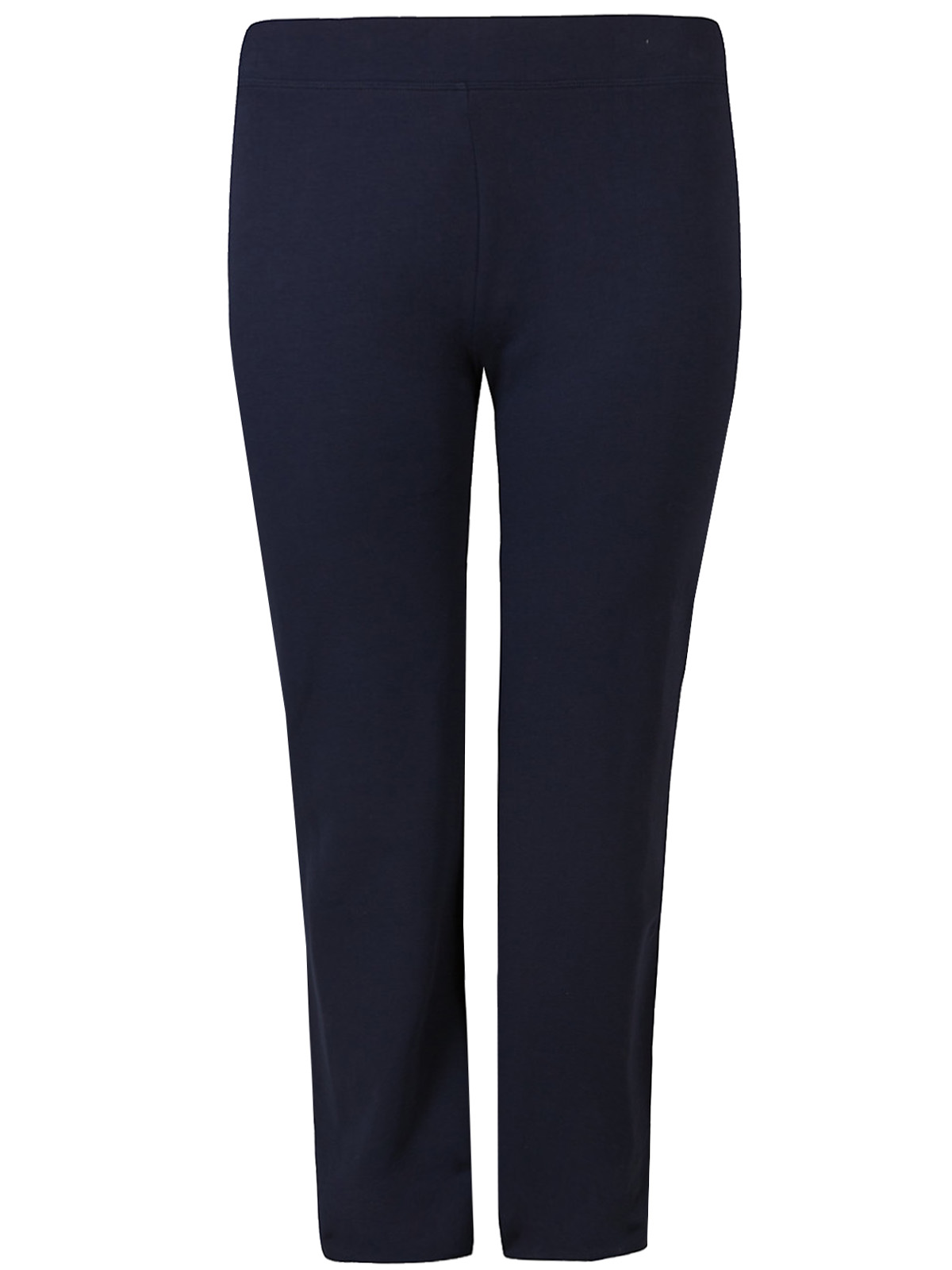 Marks and Spencer - - M&5 Curve NAVY Cotton Rich Straight Leg Joggers ...