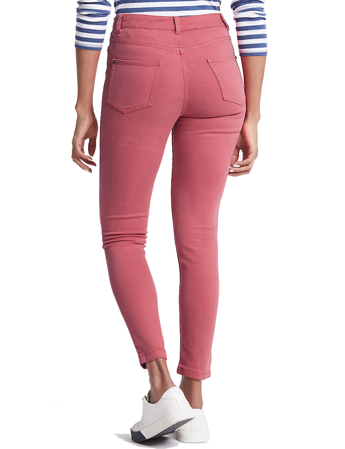 Marks and Spencer M&5 ROSEPINK Mid Rise Super Skinny Jeans Size 12