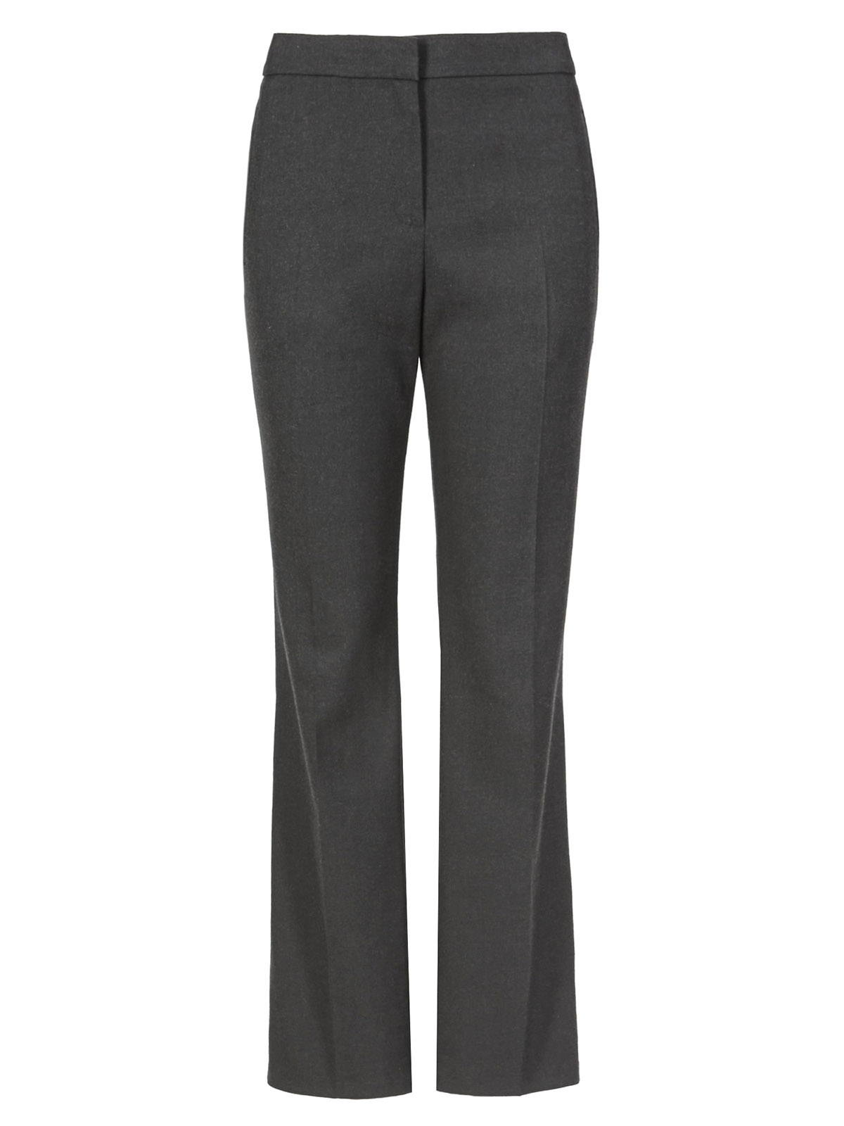 Marks and Spencer - - M&5 CHARCOAL Bootleg Trousers - Plus Size 14 to 22