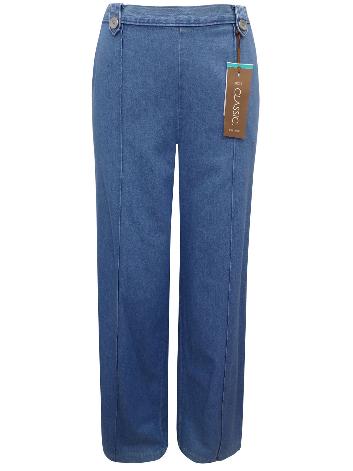 marks and spencer pull on jeans