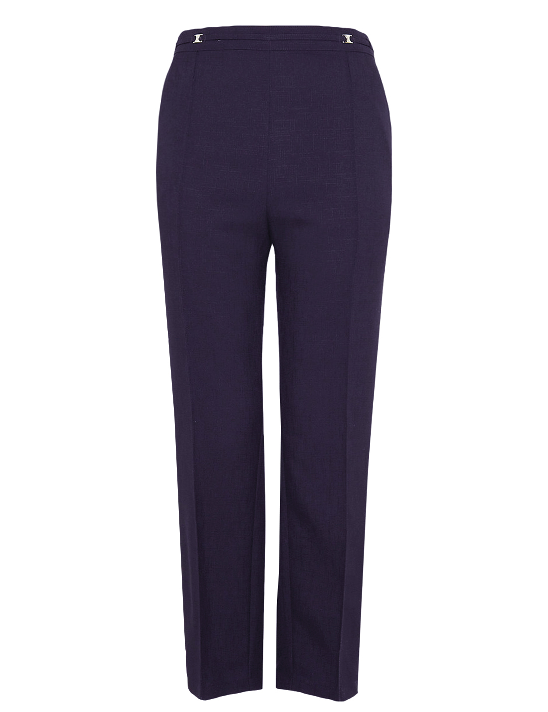 Marks and Spencer - - M&5 NAVY Easy Care Pull On Trousers - Size 10 to 16