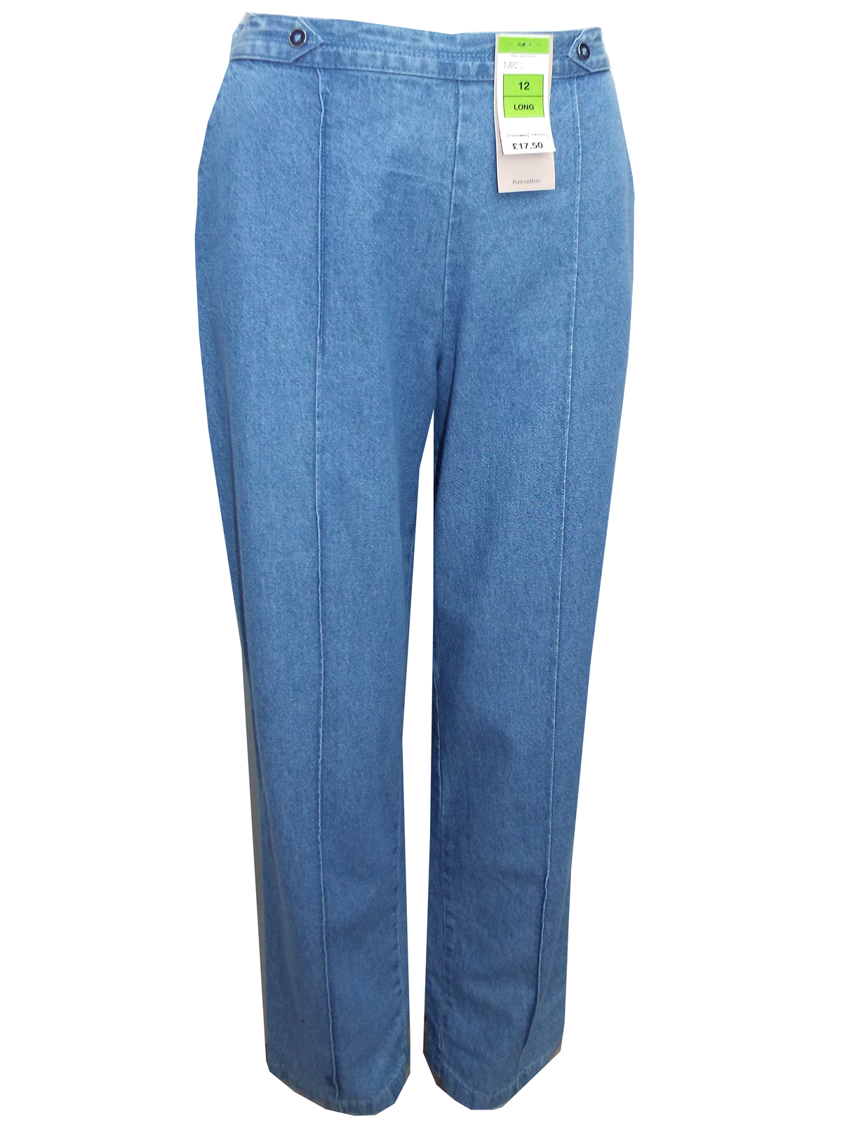 marks and spencer pull on jeans