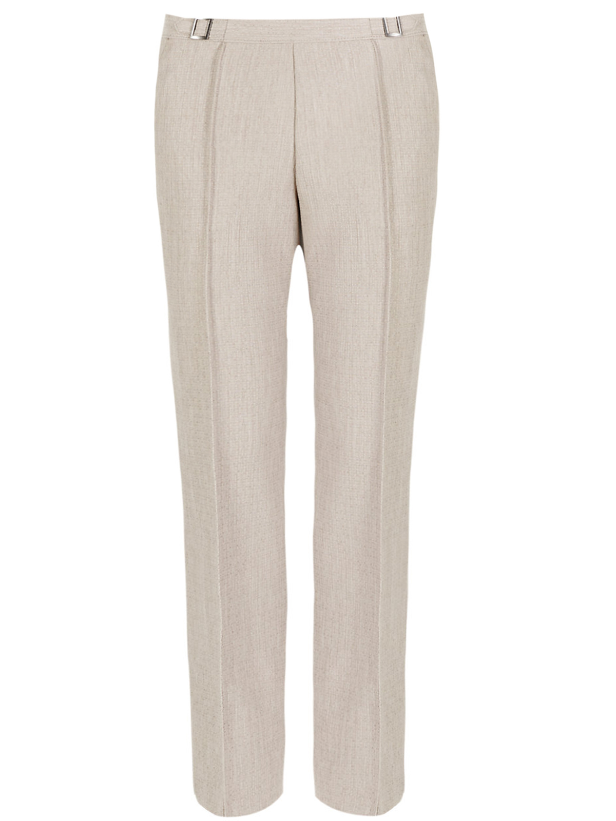 Marks and Spencer - - M&5 MINK Straight Leg Pull On Trousers - Size 12 ...