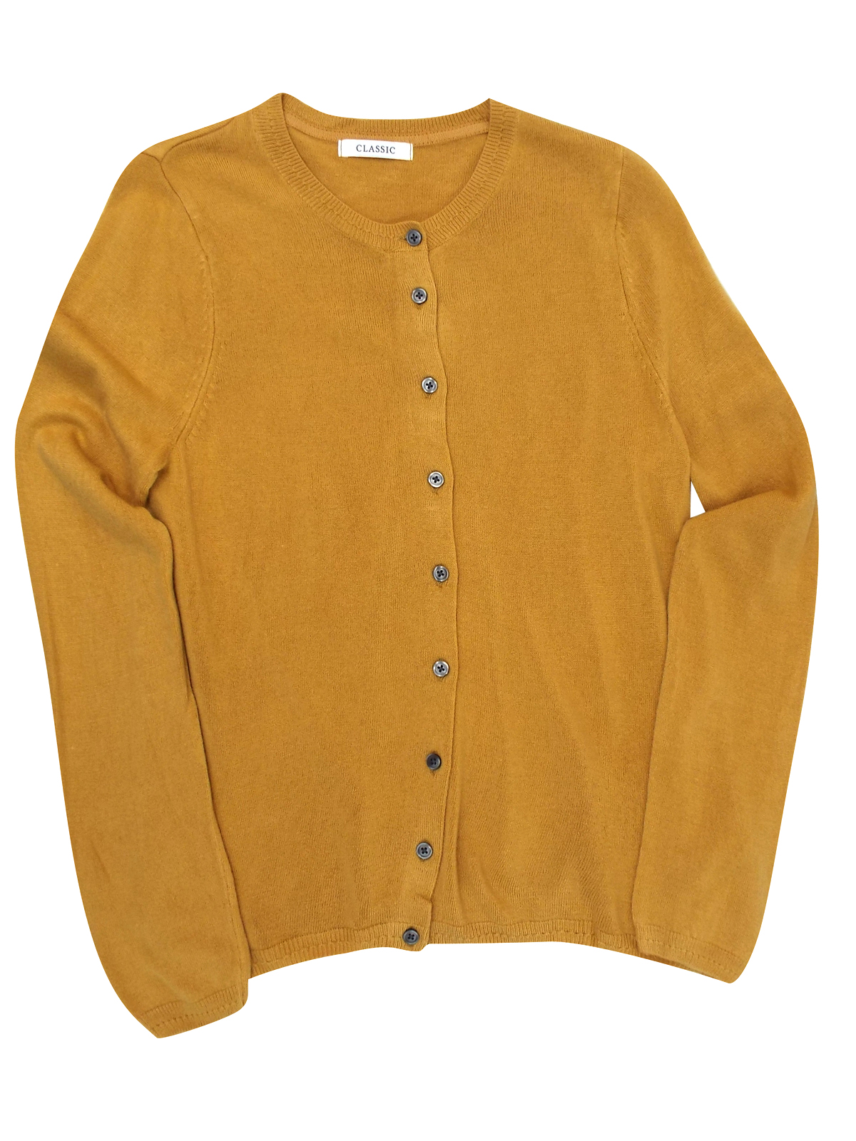 Marks and Spencer - - M&5 OCHRE Cashmilon Button Through Cardigan ...