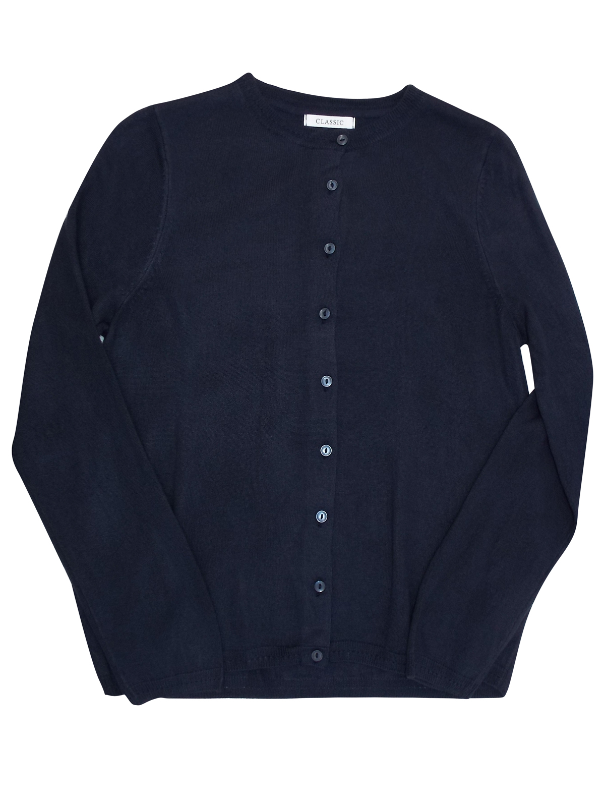 Marks and Spencer - - M&5 NAVY Button Through Super Soft Cashmilon ...