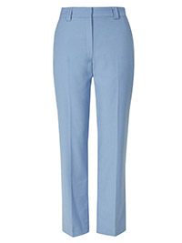 M&5 PERIWINKLE Straight Leg Trousers - Plus Size 16 to 24