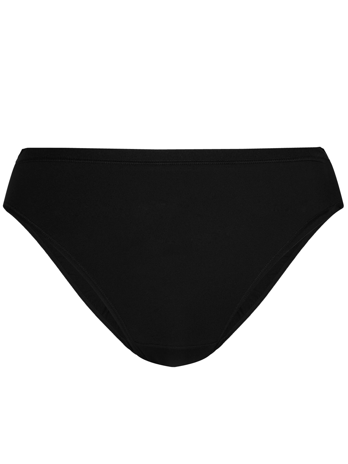 Marks and Spencer - - M&5 BLACK No VPL Microfibre High Leg Knickers - Size 8 to 20