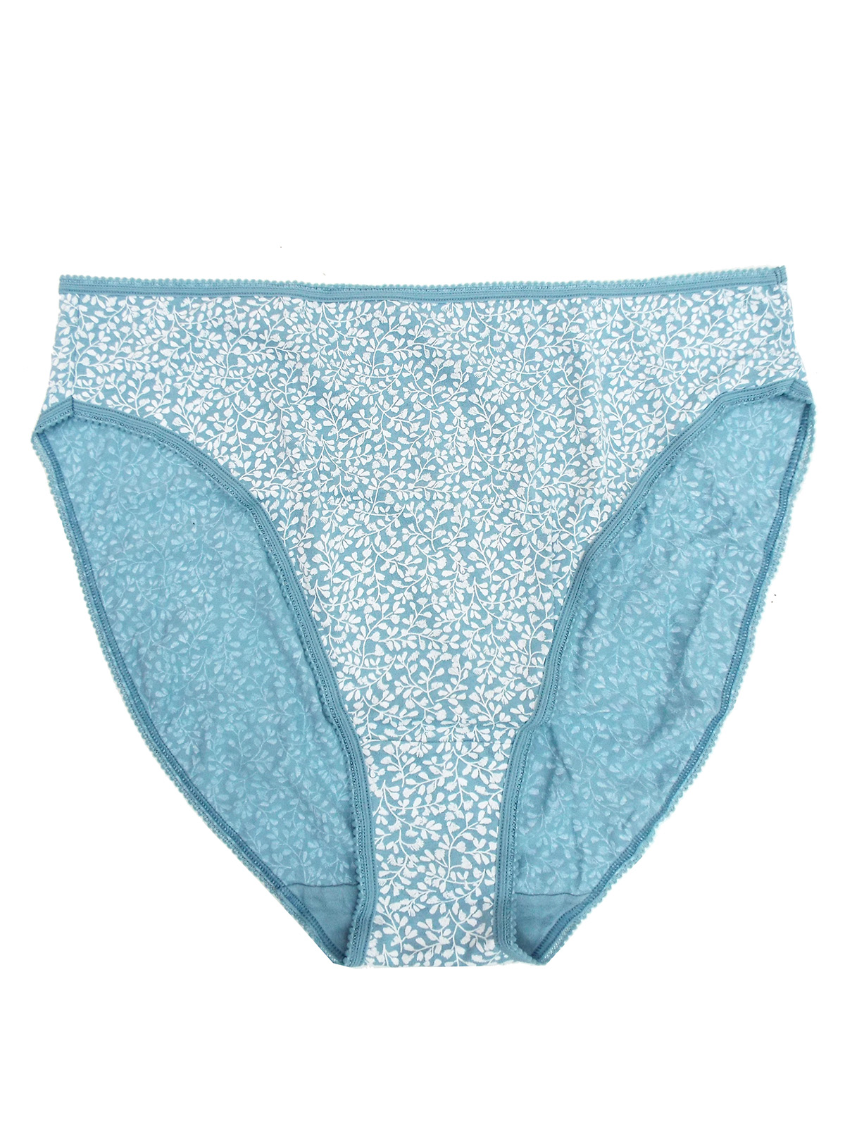 Marks and Spencer - - M&5 BLUE MIX 5-Pack Pure Cotton High Leg Knickers - Size 18 and 24