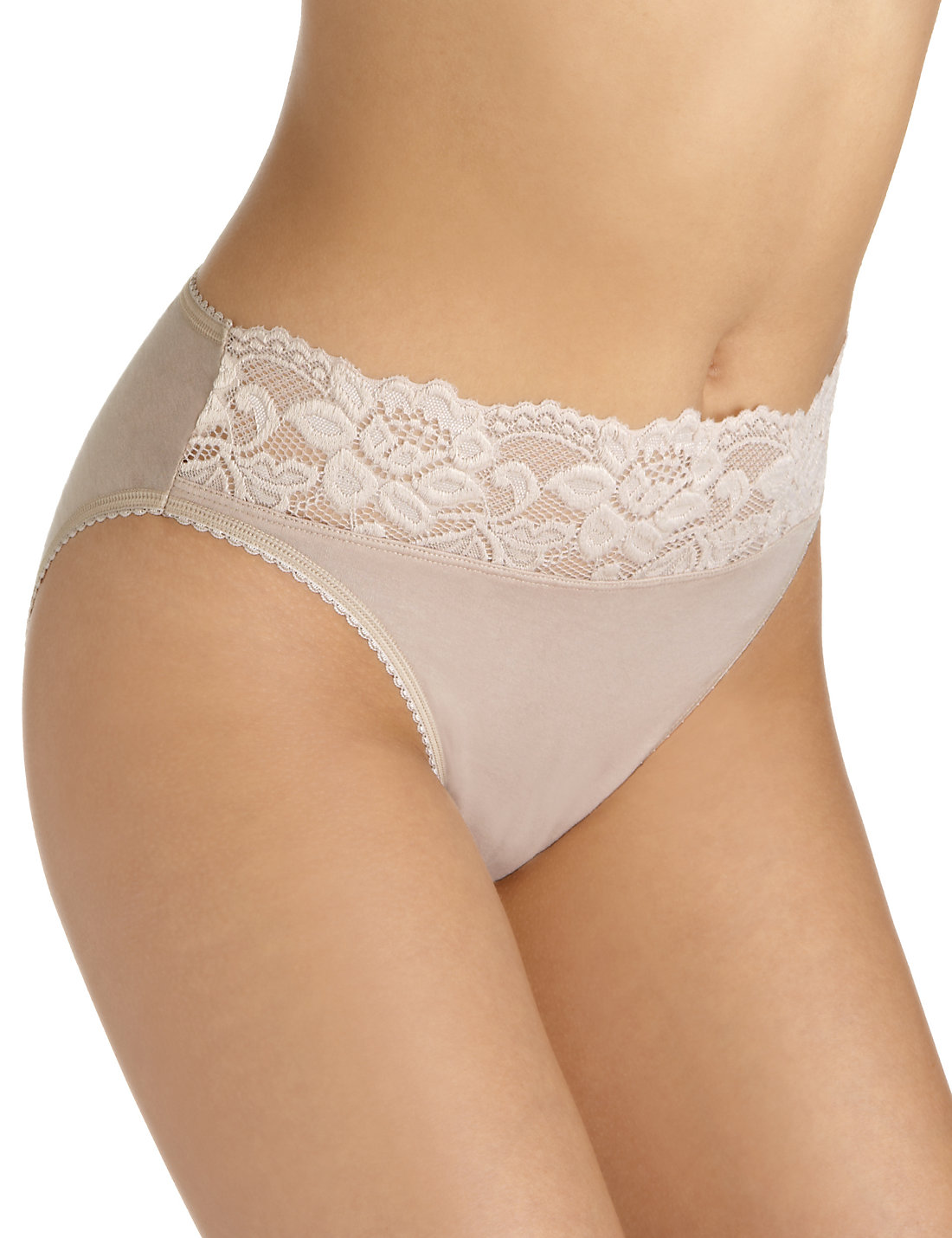 marks-and-spencer-m-5-fawn-5-pack-lace-high-leg-knickers-size-8-to-20