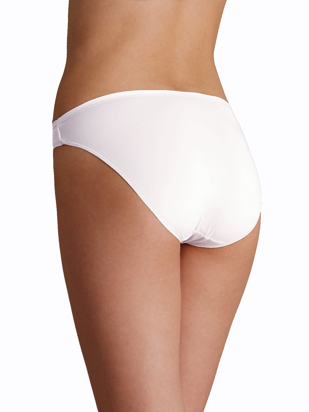 Marks and Spencer M&5 WHITE 5Pack No VPL Microfibre High Leg