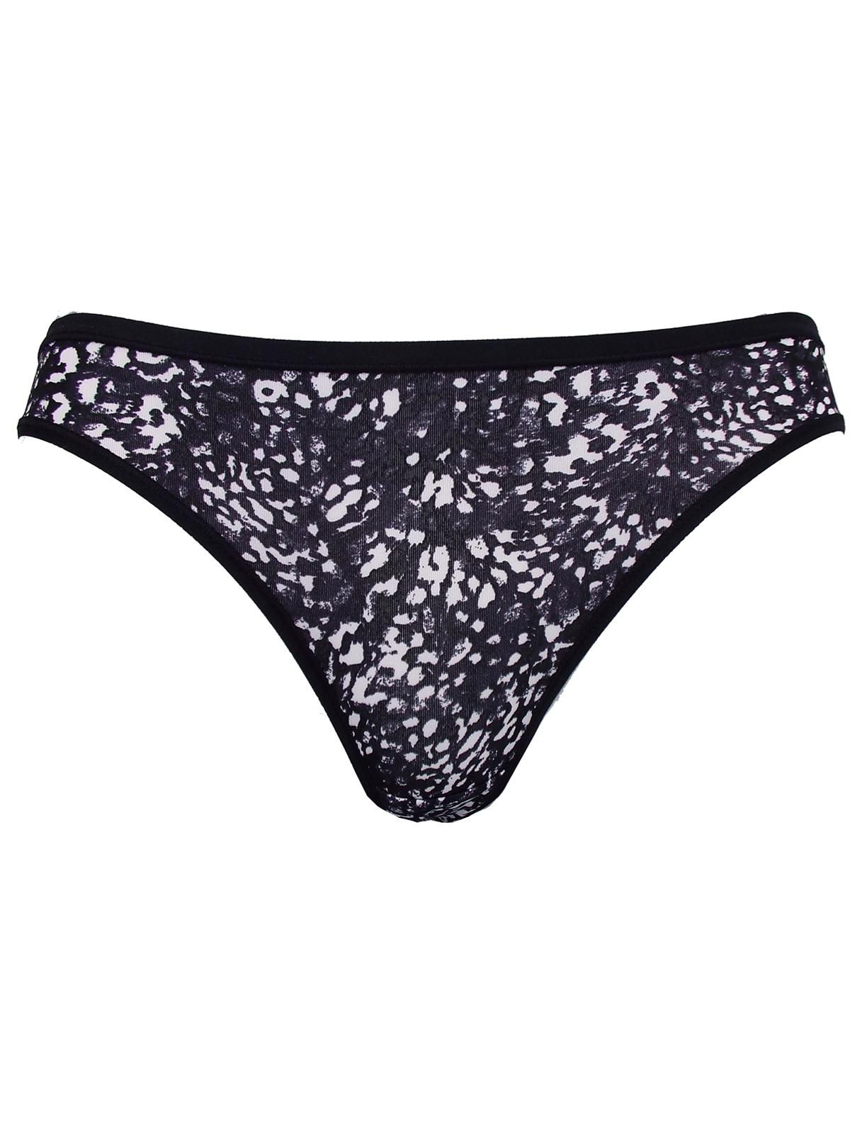 Marks and Spencer - - M&5 BLACK 5-Pack No VPL Fleck Print Bikini ...