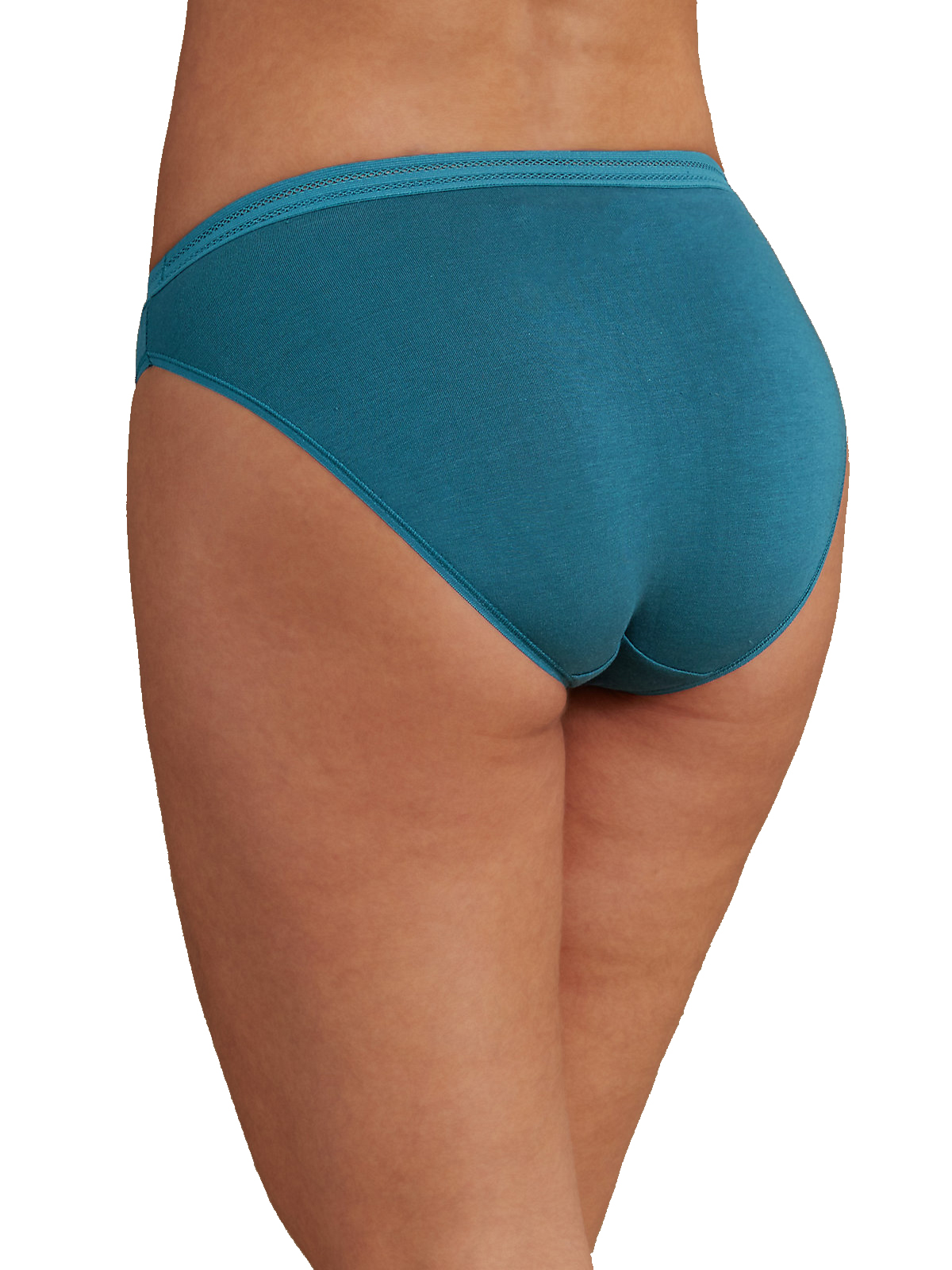 Marks and Spencer M&5 TEAL Modal Cotton Blend No VPL High Leg